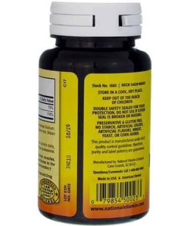 Nature's Blend Oyster Shell Calcium & Magnesium 100 Tabs (079854500233-1a) - Buy Online on GoSupps.com