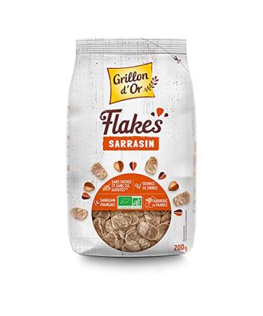 Grillon D'Or - Flakes De Sarrasin Nature 200G - Vendu par unit