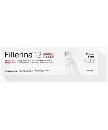Fillerina 12 Double Fillers Myto Zigomes and Zigomatic Arches 15 ml (grade 3) - Buy Online on GoSupps.com