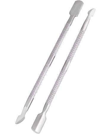Stainless Steel Cuticle Pusher Nail Remover Dead Skin Removal Nail Tools for Professional Salon or Home Use - Buy Online on GoSupps.com