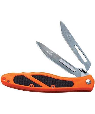 Havalon Piranta-Edge Blaze Orange Handle 12 Additional Crazy Sharp Blades Orange One Size