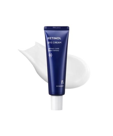BONCEPT Retinol Eye Cream Lifting Eye Treatment with Retinol & Bakuchiol Reduces Fine Lines Wrinkles Dark Circles & Puffiness 25ml 0.84 fl. Oz.