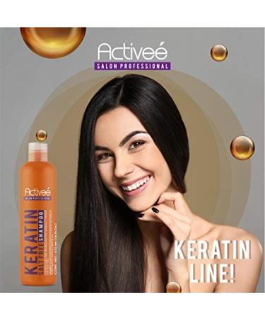 Keratin Hair Shampoo & Conditioner Kit 16 oz | Ideal for Keratin-Straightened & Chemically Treated Hair by Activee Professional - International Shipping Available - Buy Online on GoSupps.com