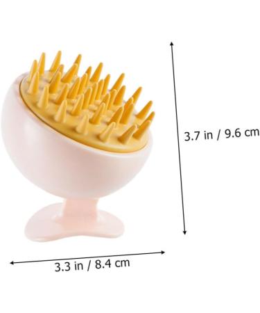 Combined 3 Silicone Shampoo Brushes for Scalp Massage - Hair Peeling & Care | International Shipping - Buy Online on GoSupps.com