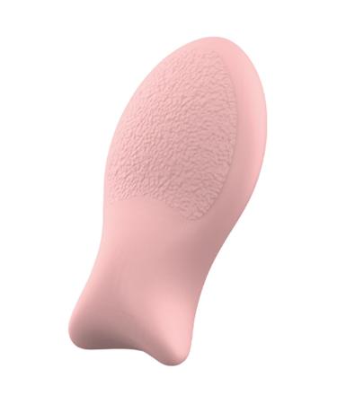 Makeup Sponge Silicone Puff Cute Fish Shaped Premium Cosmetic Puff Face Powder Applicator Beauty Tool for Blending Liquid Foundations Creams Nail Pink