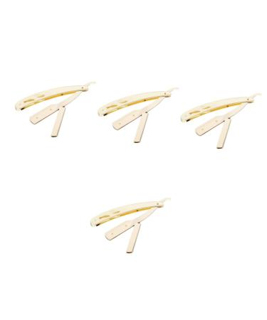 Minkissy 4 pieces of razor plan milling milling milling milling milling for men razor for men bartschneider to shave hair cutters the face clipper tools stainless steel