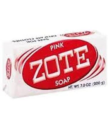 Zote Pink Soap Pack of 3 Total 7 oz