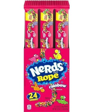  Generisch Generisch Tasty Flavor | Wonka Nerds Rope Rainbow 26 g + autocollant TastyFlavor  - Buy Online on GoSupps.com