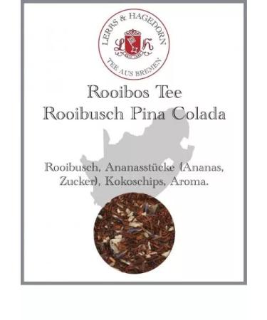 Lerbs & Hagedorn Lerbs & Hagedorn Pina Colada Fruit Tea | Pineapple and Coconut Flavor 1 kg (approx. 81 liters) Hibiscus apple pieces rosehip peel