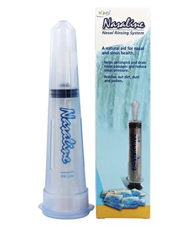 Set of 2 Nasal Irrigation Device Adult Nasaline 1 ea Each