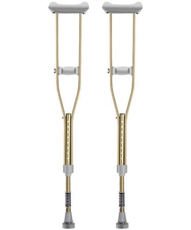 Crutches for Adults Underarm Underarm Crutches for Adjustable Medical Elderly Crutches underarms can be Adjusted to Aluminum Alloy Sticks Non- Slip Double Crutches for Adults and Teenager Great Run