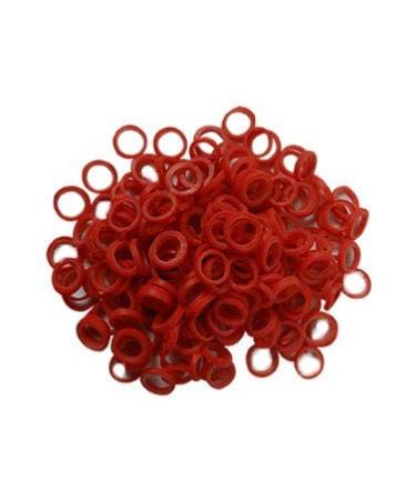 SmileSupplies Orthodontic Colour Elastic for Braces Fix Tooth Gap | Pack of 100 Pcs + Free 1 Pcs Placer with Each Pack (3/16" - 3.5 Oz) 3/16" - 3.5 Ounce