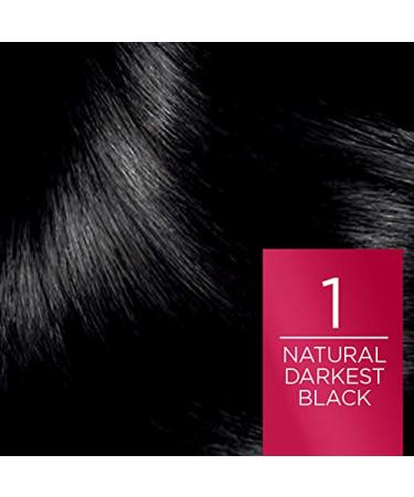 L'oreal Excellence 1.01 Blackest Black - Pack of 3 (250g Each) | Dark Black Hair Color - International Shipping Available - Buy Online on GoSupps.com