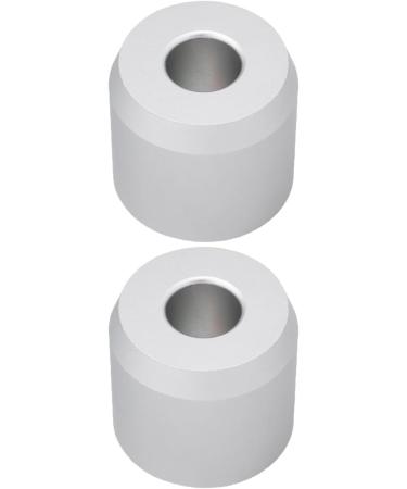 Homsfou Metal Shaver Stand Holders - 2 Pieces Round Stabilized Razor Holder for Men | International Shipping Available - Buy Online on GoSupps.com
