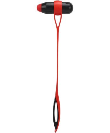 Massage Hammer - Soft Silicone Body Massager for Stress Reduction | Elastic Red & Black Design for Eye & Neck Relief - Buy Online on GoSupps.com