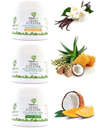 Ecze & psor cream for dry and irritated skin relief of itching dermatitis rosacea. Promotes healing and quickly soothes redness rashes - Buy Online on GoSupps.com