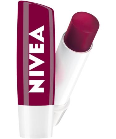NIVEA Blackberry Shine Lipstick 4.8 g of care - Buy Online on GoSupps.com
