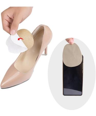 Foot Cushion Pad - Removable Faux Leather Metatarsal Shoe Pads | 2 Pairs Breathable Comfort & Pain Relief - Buy Online on GoSupps.com