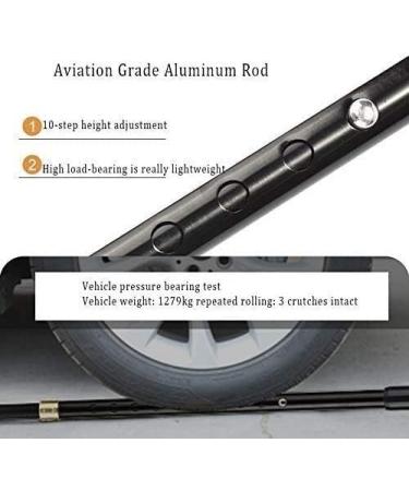 Forearm Crutches Adjustable Forearm Crutches - Lightweight Cuff Crutch - Adjustable Comfortable Wrist Handle Standard and Tall Adults Lightweight Aluminum Gray Lightweight Arm Crutch Independence - Buy Online on GoSupps.com