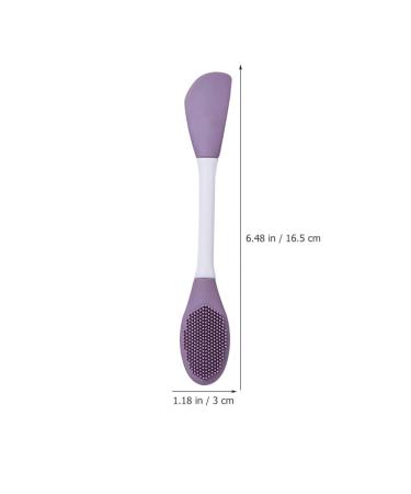 FOMIYES Face Scrubber Tool - Silicone Facial Cleaning Brush & Applicator | Double Head for Ultimate Cleanliness - Buy Online on GoSupps.com