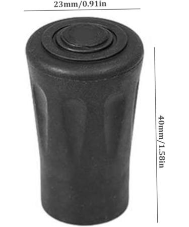 10PCS Rubber Ferrule Walking Stick Caps Crutch Cane Rubber Protectors Replacement Feet Tips End for Hiking Poles - Buy Online on GoSupps.com