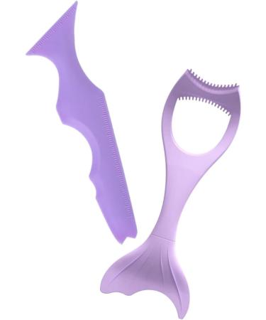  POPETPOP POPETPOP 4Pcs Eye Mask Heated Makeup Applicator Face Cream Applicator Makeup Aids Masquerades For Women Silica Gel Reconcile Purple - Buy Online on GoSupps.com