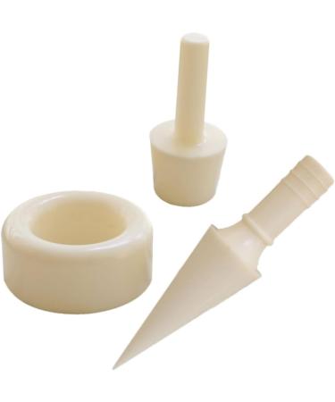 ABOOFAN 2 Sets Cone Mold Roller Ice Cream Cones Mold PVC Mold Dessert Molds Waffles Ice Cream Roll Beigex2pcs 18.50X5.90X5.90CMx2pcs - Buy Online on GoSupps.com