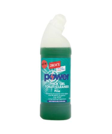 Jack's Power Thick Gel Toilet Cleaner Pine 750ml x Case of 9 Power Thick Gel Cleaner Pine