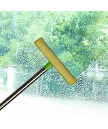 ITTAHO 2-in-1 Multi-Use Window Squeegee with Extension Pole - Long Handle for Gas Stations, Glass Showers, and Outdoor High Window Cleaning - Buy Online on GoSupps.com