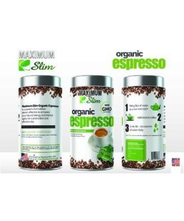 MAXIMUM SLIM Gourmet Espresso - 100% Arabica Coffee for Ketosis, Energy & Focus | Non GMO, with Essential Vitamins and Natural Herbs - Buy Online on GoSupps.com