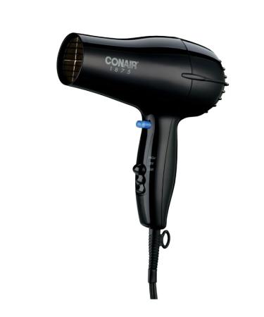 Handheld Black Hairdryer - 1875 Watts - Fast Drying & Lightweight | International Shipping Available - Buy Online on GoSupps.com