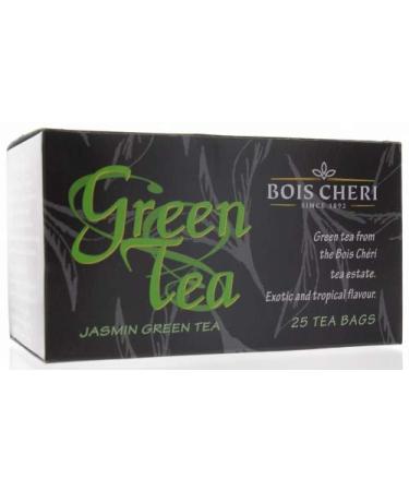 Bois Cheri Green Tea Jasmin (50g - 25 Bags) from Mauritius