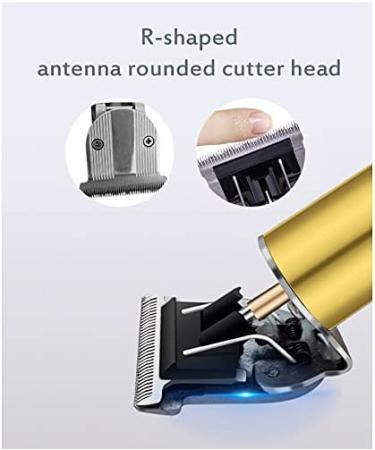 RIYAN Electric Pro for T- Cordless Trimmer Wireless Portable Hair Clipper Oil Clipper-Gold - Buy Online on GoSupps.com