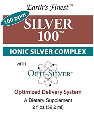 Ionic Silver Complex 100 ppm Spray - Immune Support 2oz with Opti-Silver Delivery System | Buy Internationally - Buy Online on GoSupps.com