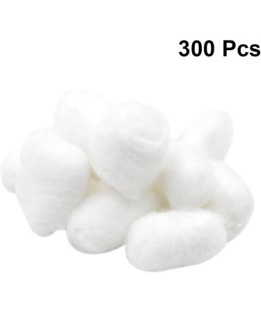 300pcs Cotton Balls Large Size Cotton Balls Absorbent Makeup Pure Cotton Supplies for Salon Home - Buy Online on GoSupps.com