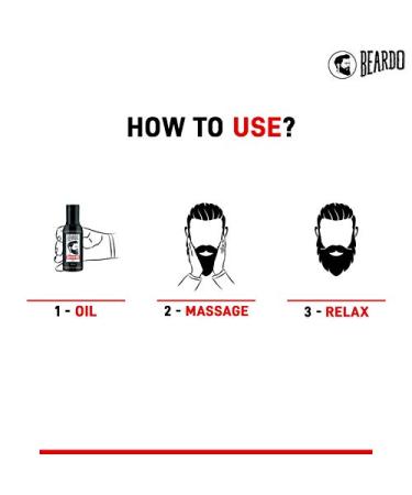 Glamorous Hub Beardo Beard & Hair Growth Oil - 50ml | Boost Beard Growth & Thickness | Worldwide Shipping - Buy Online on GoSupps.com