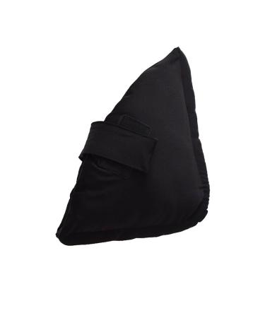 Adjustable Heel Protector Cushion - Pressure Relief Pillow for Elderly & Bedridden - Prevent Ulcers & Sores (Black - Buy Online on GoSupps.com