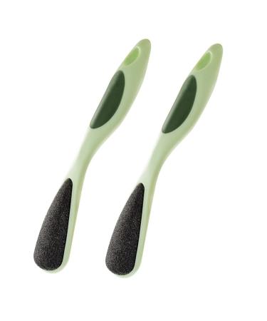 Minkissy 2-Piece Foot File Callus Remover Set - Retro Pedicure Scraper for Wet & Dry Feet (Green) - Best Dead Skin Remover for Smooth Feet - Buy Online on GoSupps.com
