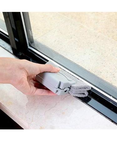 2 PCS Multipurpose Window Slot Cleaning Brush Home Cleaner Household Cleaning Tool(White) (Color : Grey) - Buy Online on GoSupps.com