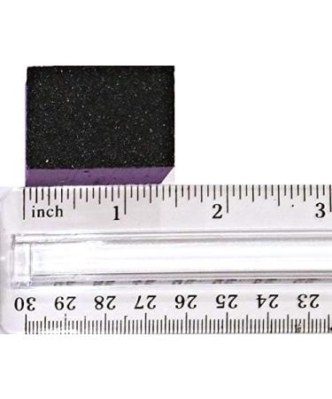 PrettyClaw 40pc Mini Disposable Nail Buffer Blocks 80/80 Black Grit Purple Buffing Sanding Nail File 2 Sided - Buy Online on GoSupps.com