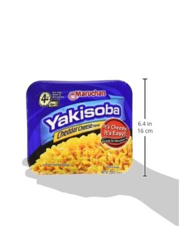 Maruchan Yakisoba Cheddar Cheese Flavor 3.96oz Pack of 8 - 8 Pack Cheddar Cheese Noodles - Buy Online on GoSupps.com