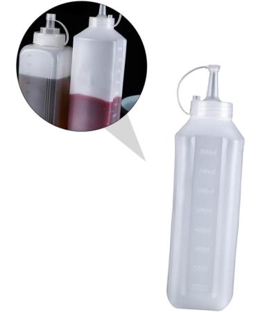 Zerodeko 3 Pcs Squeeze Sauce Bottle Syrup Bottle Food Grade 25x8x6cmx3pcs Whitex3pcs - Buy Online on GoSupps.com