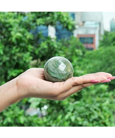 Green Jade Stone Crystal Spheres - Meditation Decor & Altar Supplies - Buy Online on GoSupps.com