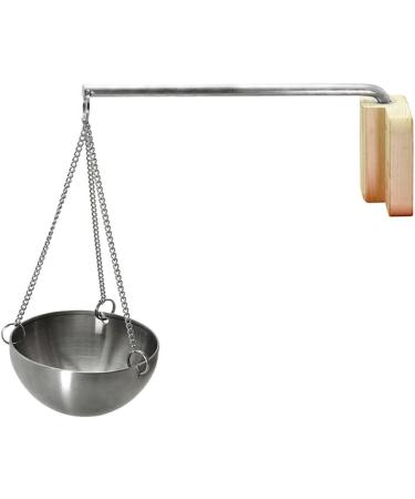 Cup of fragrance shell sauna accessories saunaofen diffusers for essential oils fragrance oil diffuser holder for essential oils swimming salt holder saunahut stainless steel small bowl metal