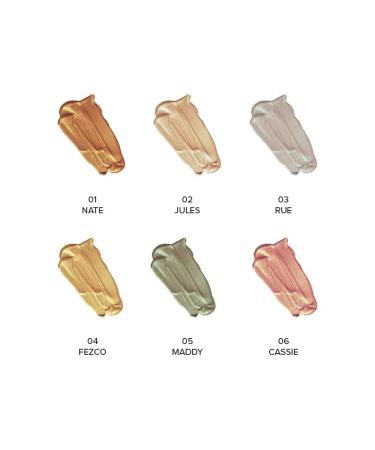 Klara Cosmetics Euphoria Liquid Shimmer Eyeshadow - Highly Pigmented Metallic Cream Eye Makeup (Fesco Pack of 10) - International Shipping Available - Buy Online on GoSupps.com