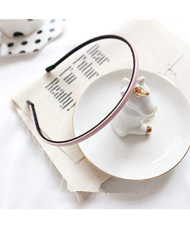 Cute Leather Covered Glitter Hair Loop Headband for Women & Girls - Buy Online on GoSupps.com