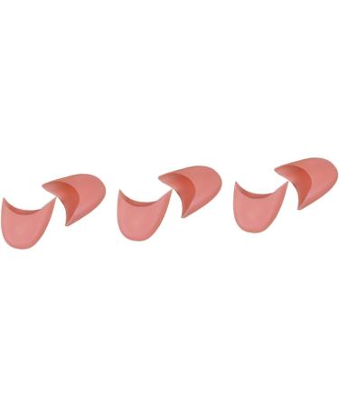 FOMIYES 3 Pairs Foot Separating Socks & Silicone Toe Caps - Protective Forefoot Cushion Inserts for Comfort & Care - Buy Online on GoSupps.com
