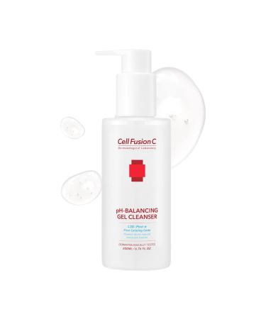 Cell Fusion C Post Alpha pH-Balancing Gel Cleanser Hydrating and Exfoliating with BHA and Hyaluronic Acid Suitable for Sensitive Skin 6.76 fl. oz