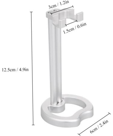 Housoutil CD Cleaner Shaving Brush Stand | Men's Shaving Brush Holder & Beard Remover | Electric Shaver & Razor Tool Holder for Men - Buy Online on GoSupps.com