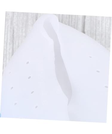 GALPADA 1 Pair Waterproof Beach Socks Womens Breathable Socks Moisturizing Gel Socks Anti- Slid Beach Socks Silicone Sock for Men Moisturizing Socks Men and Women White Foot Protector White M - Buy Online on GoSupps.com